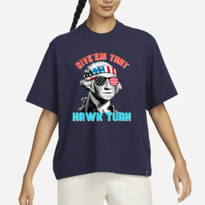 Hawk Tuah Washington Funny Meme T-Shirt New Design