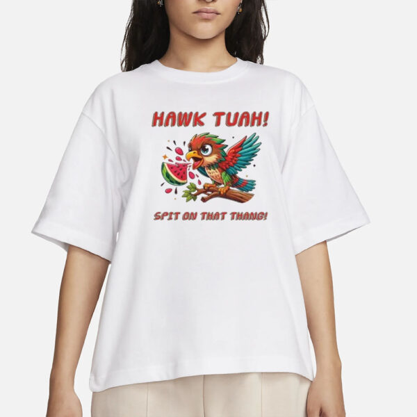 Hawk Tuah Watermelon Cute T-Shirt (Women)s