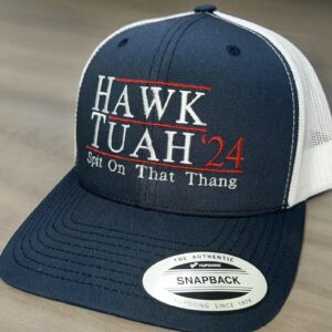 Hawk Tuah hat, Spit on that thang, Embroidered hats