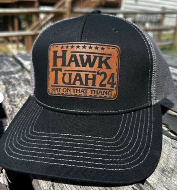 Hawk Tuah spit on that thang Trucker Snapback Hat