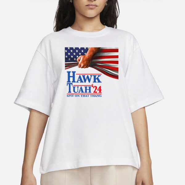 If She Dont Hawk Tuah I Dont Wanna Talk Tuha New T-shirt