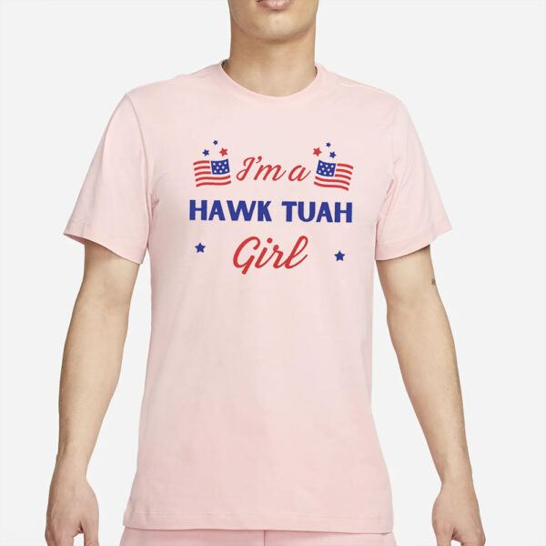 I'm a Hawk Tuah Girl American Baby T-Shirt2