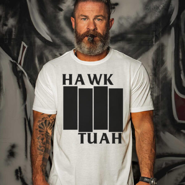 Josiahhughes hawk tuah black flag shirts