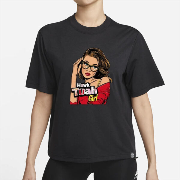 Koszulka damska Hawk Tuah Girl Spit on That Thang trendy modny T-shirt