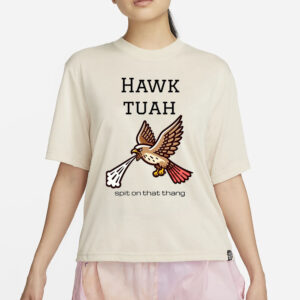 New Design Hawk Tuah Spit On That Thang Meme Funny T-Shirt 1