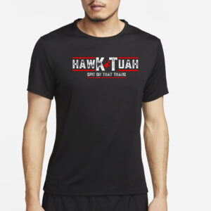 Offcial Hawk Tuah Spit on That Thang Design New T-Shirt 20241