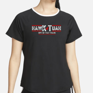 Offcial Hawk Tuah Spit on That Thang Design New T-Shirt 20242