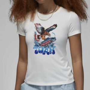 Spit on That Thang Hawk Tuah 2024 Tee, Voting Shirt 2024, Humor T-Shirt1