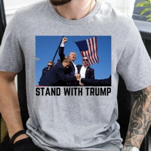 Stand With Trump Shirt, They Missed, Trump Rally Shirt