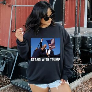 Stand With Trump Shirt, They Missed, Trump Rally Shirts