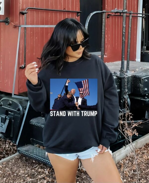 Stand With Trump Shirt, They Missed, Trump Rally Shirts