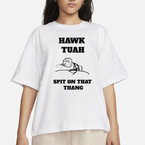 T-Shirt męski Hawk Tuah Spit On That Thang Tik Tok Viral