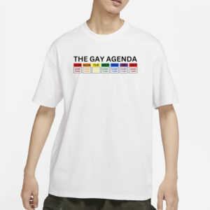 The Gay Agenda Hawk Tuah T-Shirt