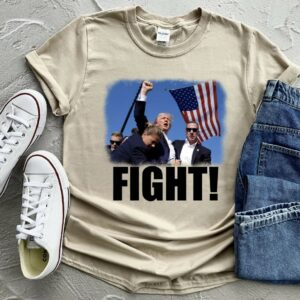 Trump 2024 Fight T-Shirts