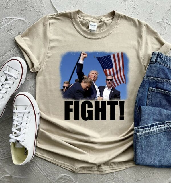 Trump 2024 Fight T-Shirts