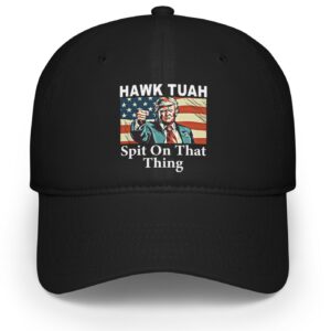 Virginia Hawk Tuah Trump Baseball Cap