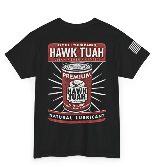 Hawk Tuah Gun Lube Unisex Black T-Shirts