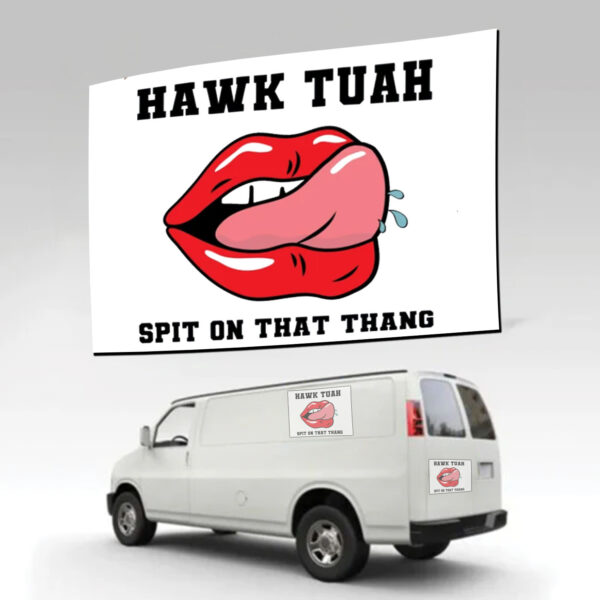 Hawk Tuah Spit On That Thang Car Magnets