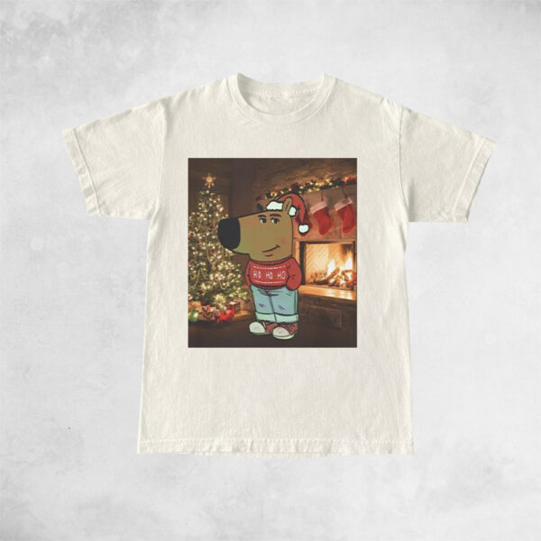 Santa Chill Guy Christmas TShirts